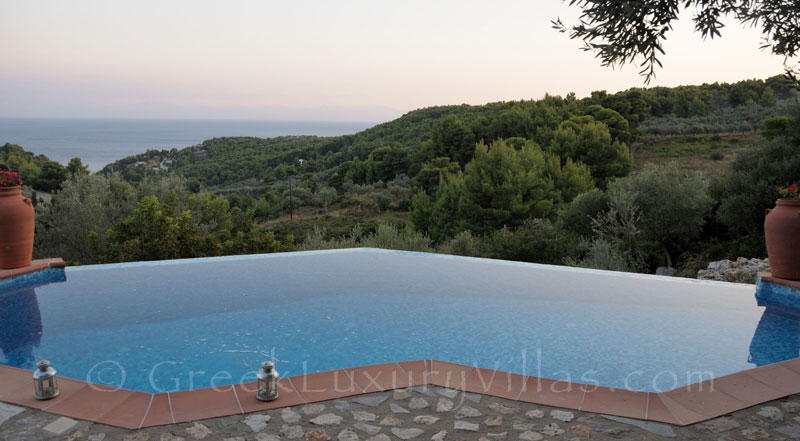 Pool and View of Villa