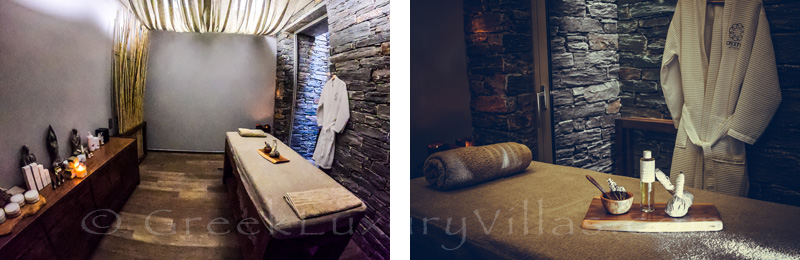 Hammam Massage Wellness Spa in privater villa in Griechenland