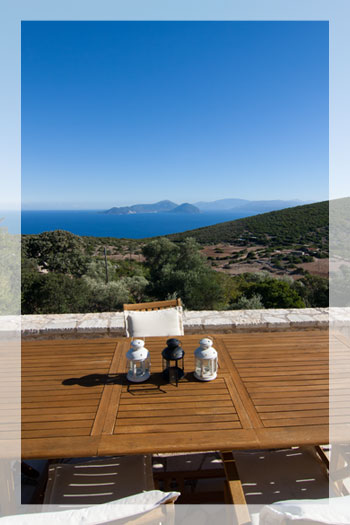 Villa Moon, a 5-bedroom luxury villa with private pool and stunning view on Lefkas
