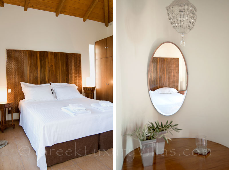 Luxurious Bedroom of villa in Alonissos