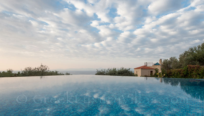 View from Infinity Pool in Alonisos