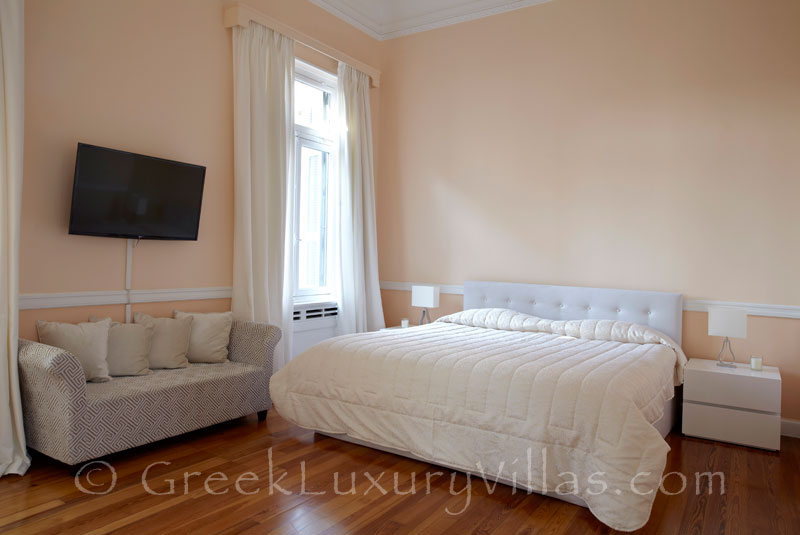 Athens Luxury Villa Bedroom