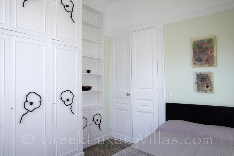 Bedroom of Villa in Athens Centre Plaka
