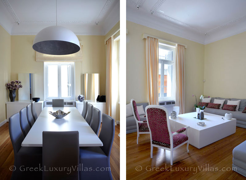 Living Room of Athens City Centre Villa