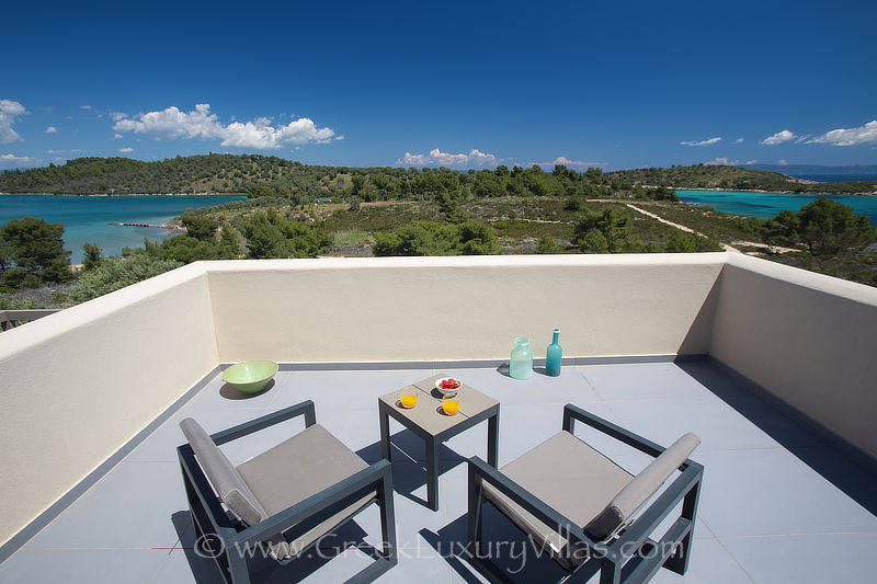 total privacy island exclusive villa rooftop sea view