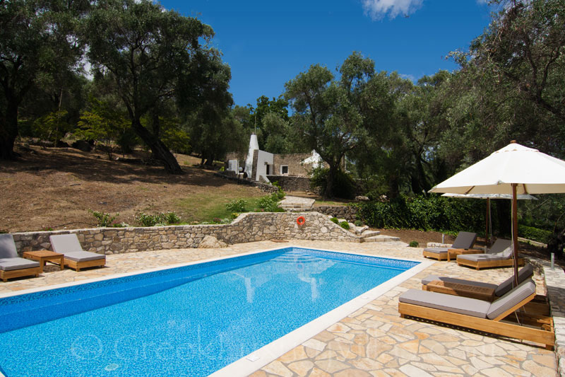 Villa with Private Pool Olive Grove Corfu