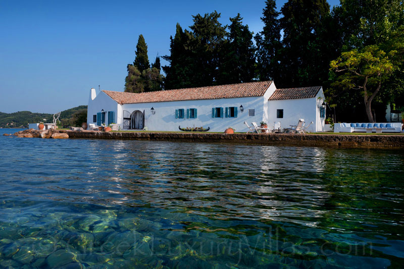 Absolute Seafront Villa in Corfu, Greece