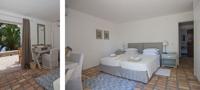 Bedroom Seaview Corfu Villa