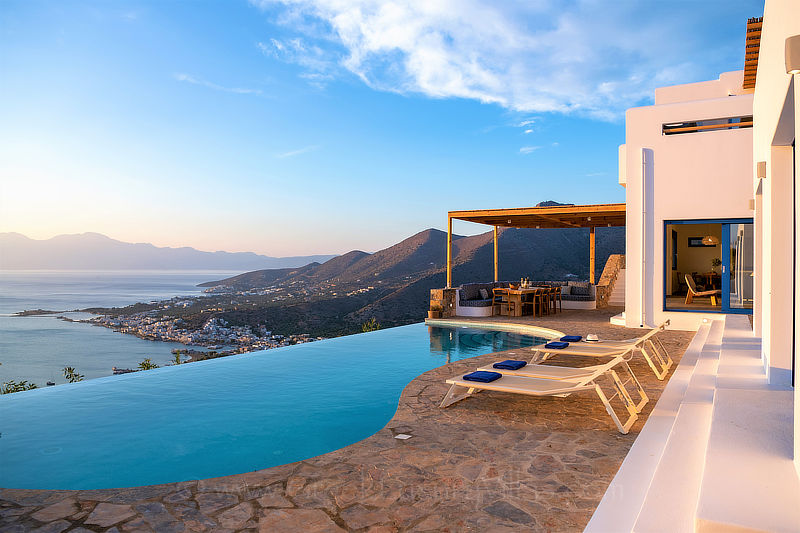 Stunning View from Infinity Pool of Luxury Villa
