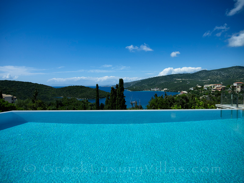 infinity pool view over bay