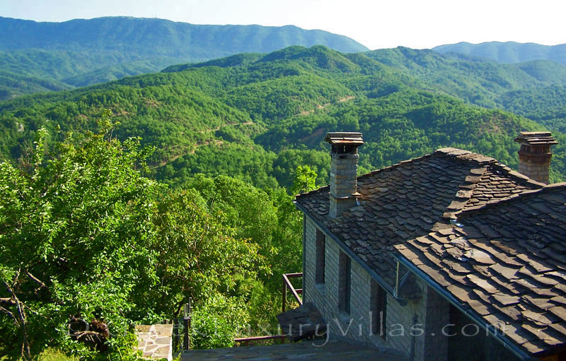 Mountain house view over Zagori