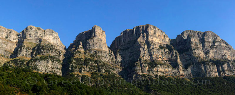 Famous Vikos Gorge in Zagori