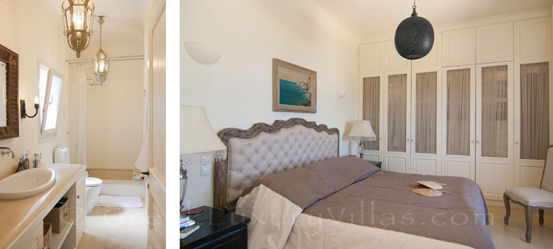 private luxury villa master bedroom en suite bathroom