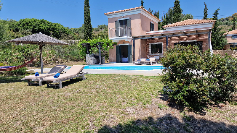 Kefalonia two bedroom villa with pool