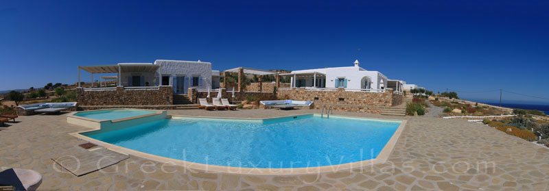 Koufonisi luxury villa with pool