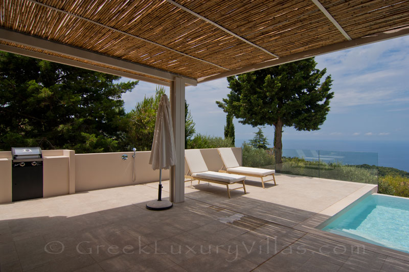 Modern villa with seaview and pool