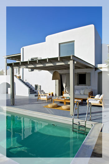 Mykonos Luxury Villa with Pool near Kalafatis Beach