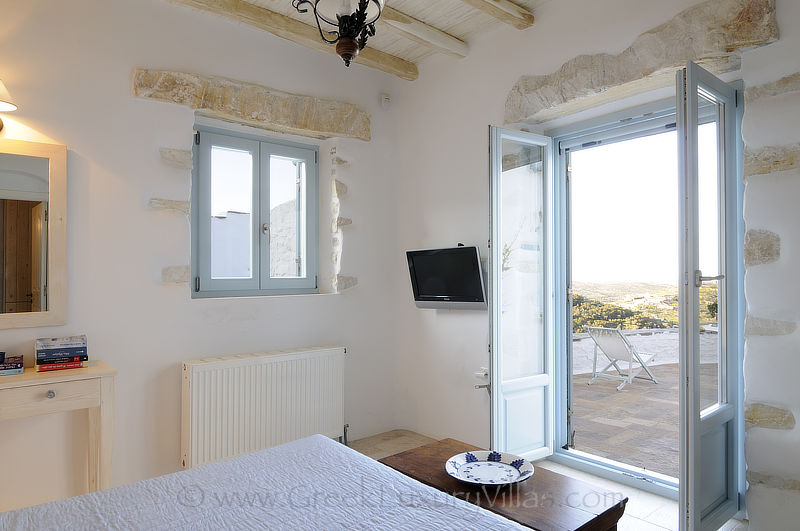 luxury villa overlooking Paros Greece