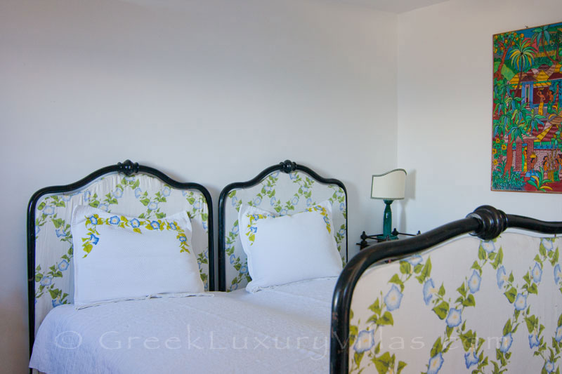 The guesthouse in the garden of a beachfront villa in Paxos