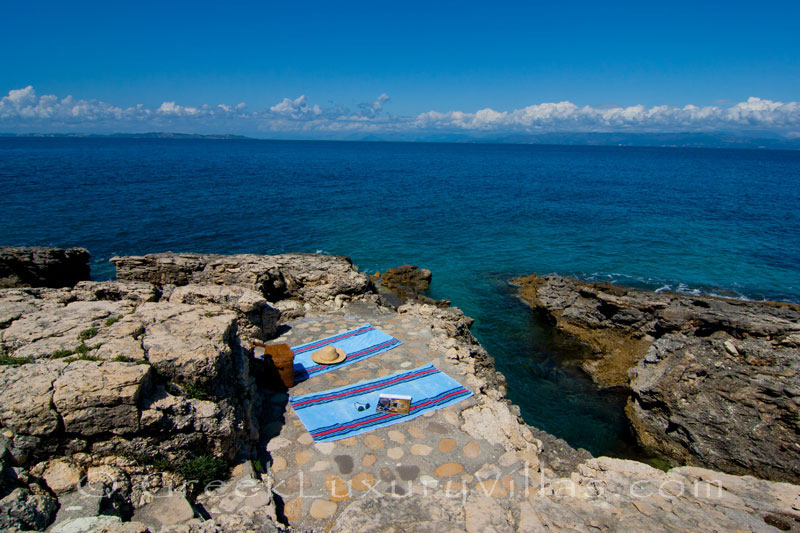 A seafront villa in Paxos