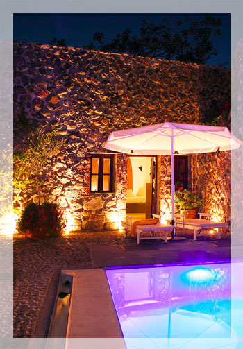 Romantic Villa for 2 with pool on Santorini, Greece