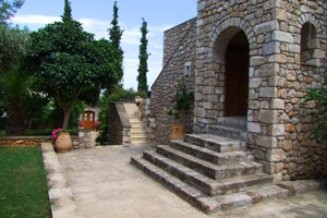 Traditionelle Villa auf Spetses