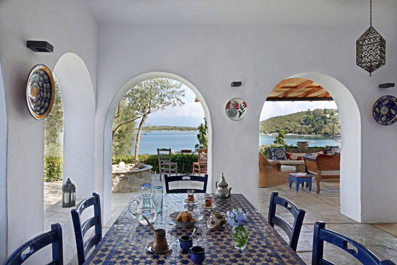 elegant coffee table seaview villa with private beach boat chef butler