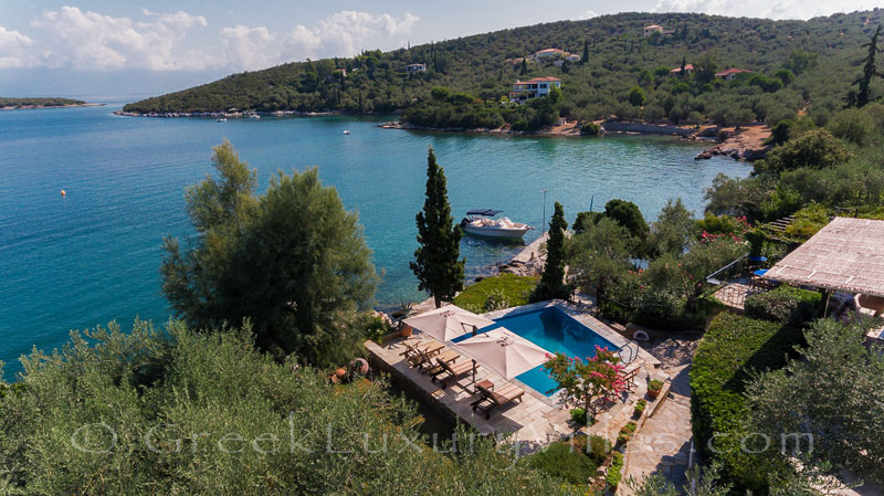 luxurious seafront villa with private beach boat chef butler panoramic