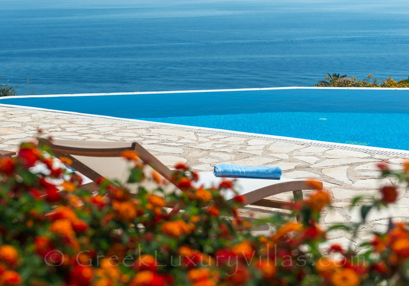 Three bedroom villa with pool and seaview in Zakynthos